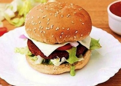Whole Wheat Fully Loaded Burger