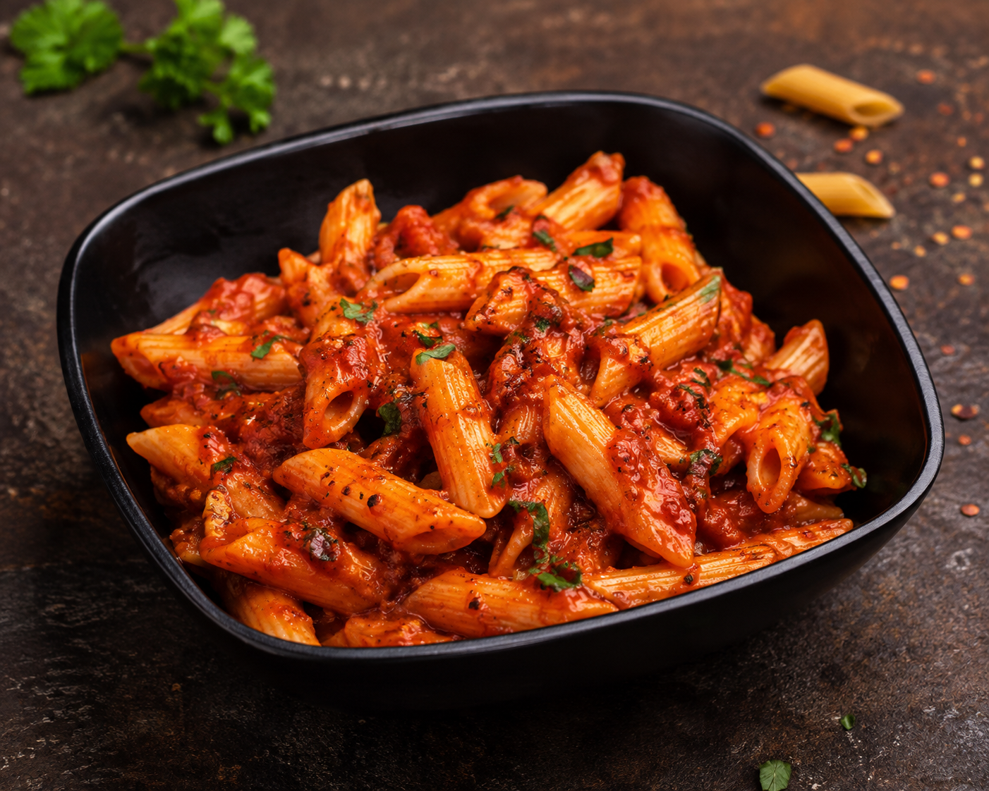 Red Sauce Penne Pasta