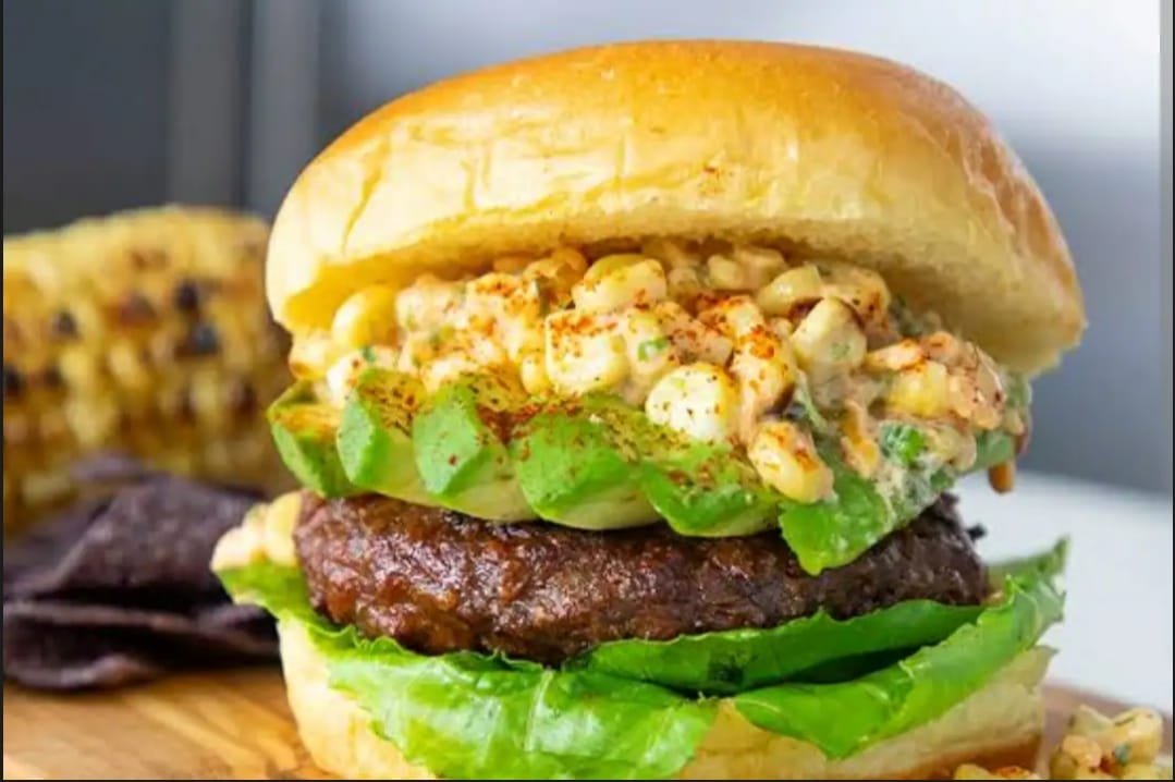 Whole Wheat Sweetcorn Burger